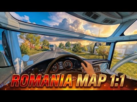 ETS MAP 1:1 Sim Rig Goes Full Realism! 4090 RTX MOTION SIM