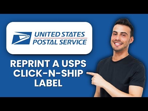 How to Reprint a USPS Click N Ship Label 🖨️ Quickly Replace or Print Your Shipping Label