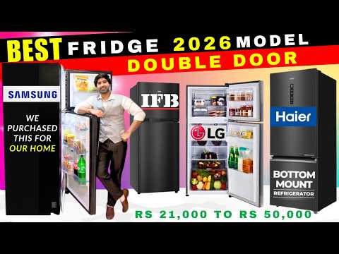 Best Fridge 2026 | Double Door Refrigerators | Samsung vs LG vs IFB vs Whirlpool