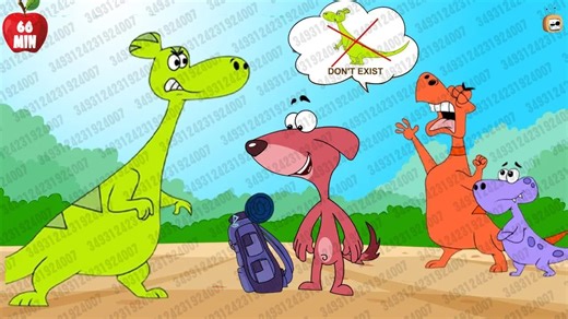 2025.12.24 【Chotoonz TV - Funny Cartoons】有史以来最搞笑的恐龙争论！：狗狗大战老鼠｜狗狗唐｜鼠来宝｜最佳卡通合集