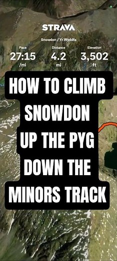 HOW TO CLIMB SNOWDON / YR WYDDFA UP THE PYG TRACK DOWN THE MINORS