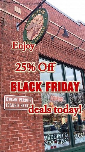 Shop small this Black Friday! Our Riverwalk Purse, Sportsman Duffel, and Wallets will be added to the sale on Friday, plus 30 other products on sale! https://www.duluthpack.com/collections/2025-black-friday-sale | Duluth Pack