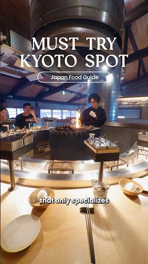 This Viral restaurant in Kyoto 😍 #japantravel