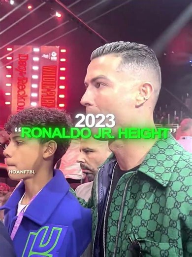 Jr Height Vs Ronaldo Height