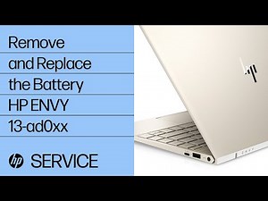 Remove and Replace the Battery | HP ENVY 13-ad0xx | HP