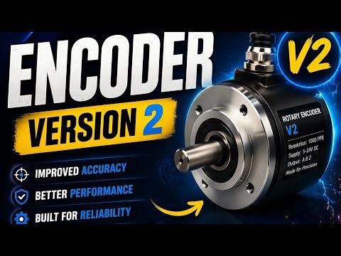 ENCODER Explained Full Guide for Beginners#PLC #SCADA #ElectricalEngineering #SpeedSensor