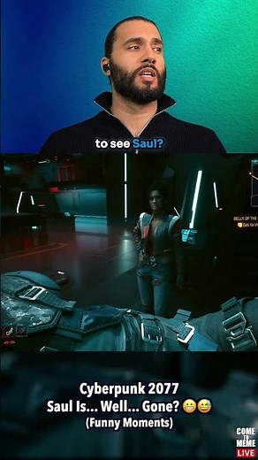 Trying Not to Laugh While Saul Is… Headless? 😬😅 (Sorry Panam) | Cyberpunk 2077