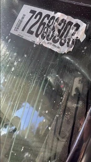 How to remove sticker on windshield