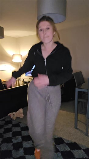 Fun Dance and Dog Play After Dessert