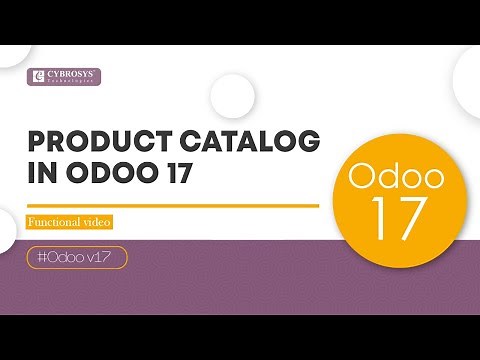 Odoo 17 Product Catalog | Whats New in Odoo 17 | Odoo 17 Features