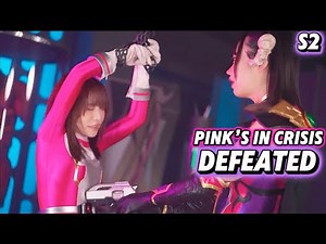 [Superheroine highlight] Gao Pink's Surrender vs. Orc The Pink Defeated #Superheroines #powerrangers