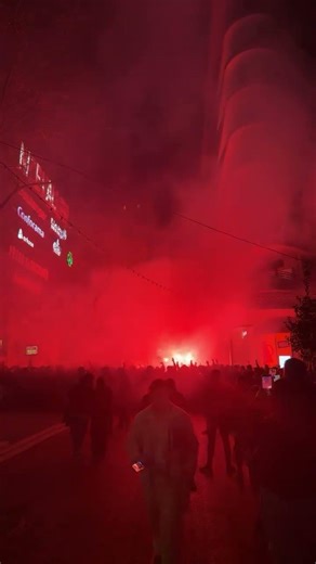 Fanmarsch, Pyro & pure Stimmung || Nizza vs PSG 21.03.2026 #ultras #ultrasmedia #awaydays #football