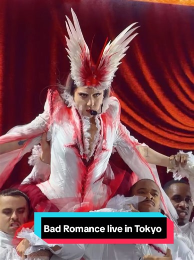 Lady Gaga's Bad Romance Live Performance in Tokyo