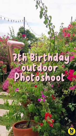 7th Birthday Pictorial and Videography | Outdoor Photoshoot Ideas