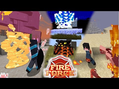 Minecraft Inferno: Exploring the Pyro Force Fire Force Mod