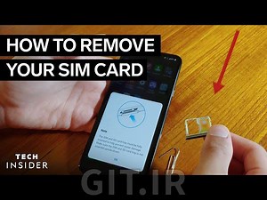 How To Remove Your SIM Card