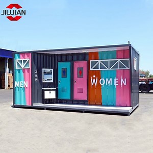 [Hot Item] Modern Public Fast Installation Prefabricated Restroom Modular Container Portable Toilet