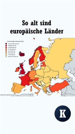 Kontext. on Instagram: "Dachtest du das unsere Länder so alt sind? 🇮🇷 Iran – über 2.500 Jahre staatliche Geschichte 🇨🇳 China – eine der ältesten durchgehenden Zivilisationen 🇬🇷 Griechenland – Wurzeln bis in die Antike 🇫🇷 Frankreich – als Staat seit dem Mittelalter 🇩🇪 Deutschland – heutiger Staat seit 1871 🇺🇸 USA – gegründet 1776 🇸🇸 Südsudan – seit 2011 eines der jüngsten Länder Manche Länder sind tausende Jahre alt, andere erst wenige Jahrzehnte – doch alle sind Teil derselben Welt