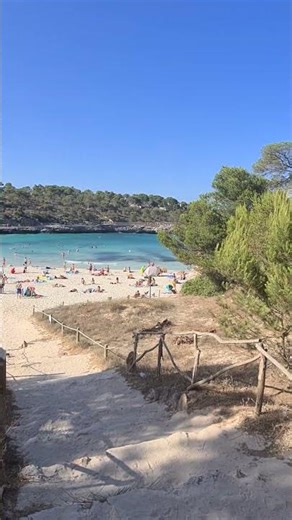 This is Cala Mondragó 😳 Mallorca’s Hidden Paradise 🇪🇸 #Shorts