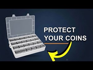 Keep Your Valuable Coins Safe 168 Coin Capsules Organizer