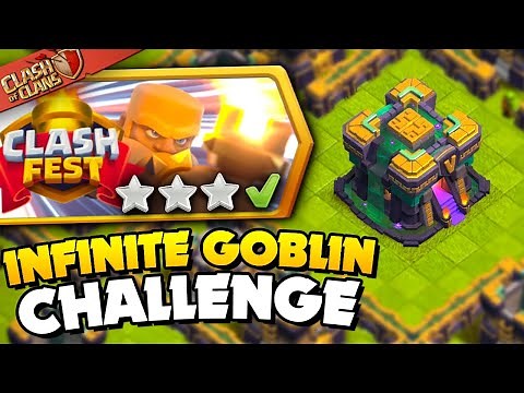 Easily 3 Star the Infinite Goblin Challenge (Clash of Clans)