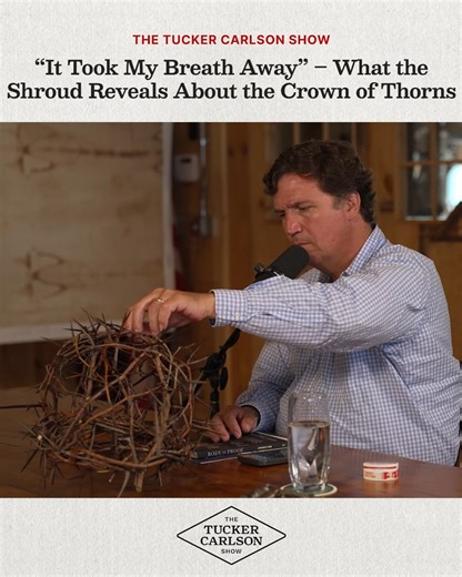 “It Took My Breath Away” – What the Shroud Reveals About the Crown of Thorns Watch the full episode at https://watchtcn.co/3Cx8I57 | Tucker Carlson Network