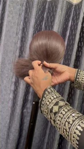 📌 “1 Minute Fast Bun Hairstyle 🔥 | Easy & Quick Hair Bun Tutorial”#hairstyle #nsbeautysalon