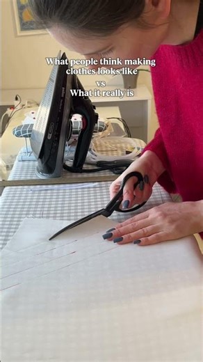 Making clothes | Expectations vs reality #sewing