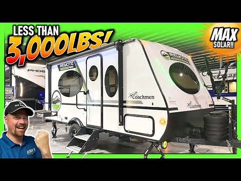 Completely Redesigned UNDER 3,000lbs Mini RV! 2024 Apex Remote 17R Travel Trailer by Coachmen RV
