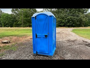 My Blue Armal Wave Porta Potty!