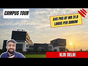 A Walk Through XLRI Delhi: Discover the Campus Highlights | Vlog Tour 2023 Part-1