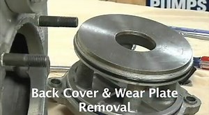 Super T Series Pump Maintenance Pt 2- Back Cover & Wear Plate Removal
