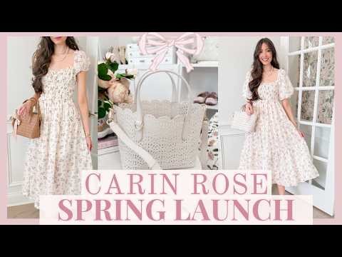 Huge Carin Rose Spring Collection Launch! Gorgeous Spring Dresses & Accessories