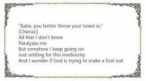 FOOL OUT OF ME Lyrics - IDINA MENZEL | eLyrics.net