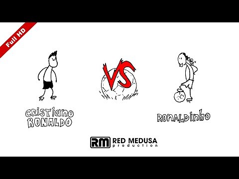 Animated Versus - Ronaldo VS Ronaldinho FullHD