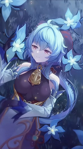 Live Wallpaper Ganyu: Anime Girl Chill | Genshin Impact