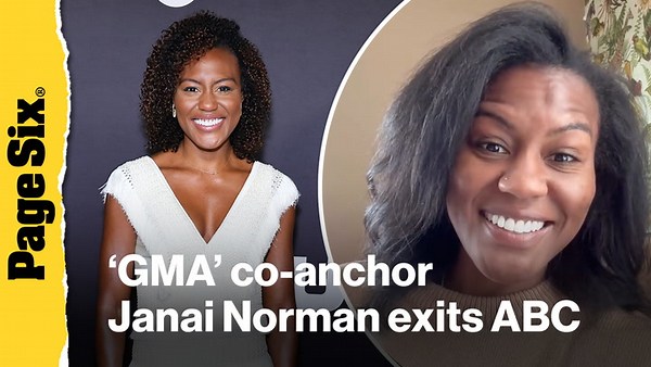‘GMA’ co-anchor Janai Norman announces sudden exit from ABC