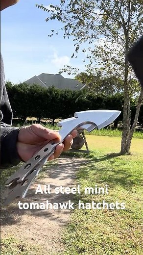 How to throw steel throwing hatchets