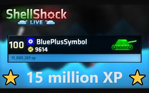 [ShellShock Live] BluePlusSymbol becomes the first player to reach 15 million XP