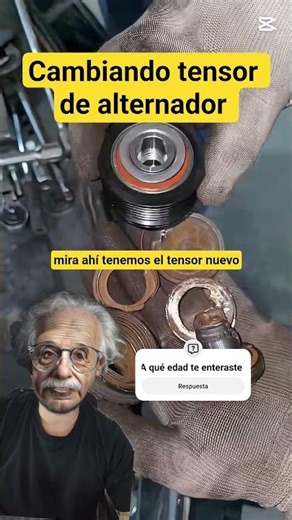 cómo reemplazar un tensor #automobile #mecanicaadomicilio #mecanicaautomotriz