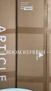 "I’ve been searching for the perfect pieces for our family room and finally found them @article. The furniture from our former house wasn’t working in this new, bigger space. I chose the Sitka Sofa for its clean, modern lines and pretty quartz white fabric. She looks good from any angle so I can arrange this room in many ways! I love the Baarlo coffee table with its modern legs and warm wood. All items shipped quickly and are ready to style." - @lemonleafhomeinteriors | Article