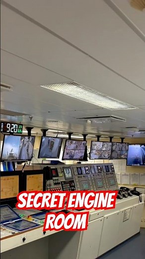 Rare Access to the Room That Controls Everything #Shorts #CruiseShip #Behind-the-Scenes