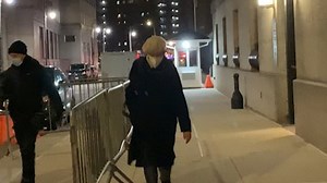 Isabel Maxwell leaves court after day four Ghislaine deliberations in NY