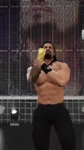 ROMAN REIGNS TRIBAL CHIEF OTC WWE 2K17 GAMEPLAY #SHORTS