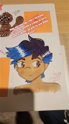 Ohuhu drawings #art #ohuhumarkers #sketchbook #drawing