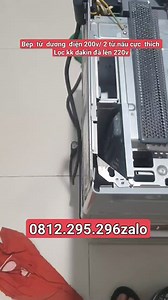 2.3K views · 15 reactions | 0812.295.296 Bếp từ đôi( bếp dương)panasonic. Điện 200v.2 từ 1 lò nướng auto.. .cs 4,8kw senso( chống cháy) nấu cực nhanh, chiên sào thoải mái....càng dùng càng thích... Lọc không khi bù ẩm Dakin công suất 83w Phối mới zin đã chuyển 220v bao sài . | Gia Dụng Nhật Bản Q8 | Facebook