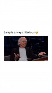 Larry David Clips on Instagram: "😂 Follow @larrydavidclip #curbyourenthusiasm #larrydavid"