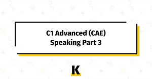 CAE Speaking Part 3 | KSE Academy® ✅