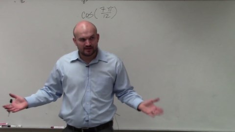 Using sum and difference formula to find the exact value with cosine