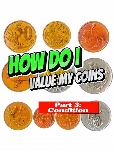 How Do I Value My Coins Part 3: Condition #coins #history #education #value #coinvalue #investment